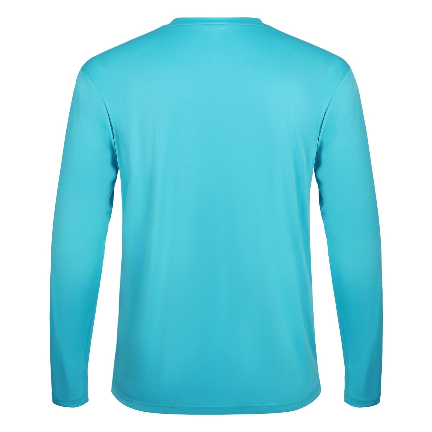 SG Edge Men's Rash Guard UPF 50+ Moisture Wicking Long Sleeve Sea Blue Size S