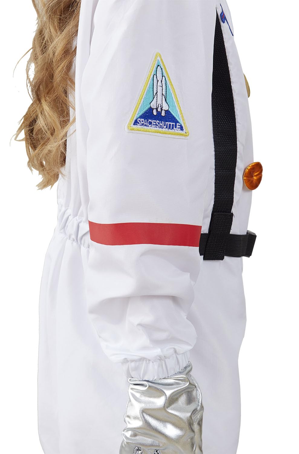 KIMI HOUSE Kids Astronaut Costume Space Suit Boys Girls White Size 7-9Y