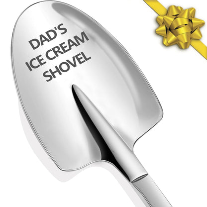 LLESCA Personalized Dad Ice Cream Shovel Stainless Steel Engraved Gift