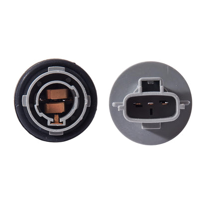 Autycle Front Turn Signal Bulb Holder Gray 2pcs Toyota Highlander Land Cruiser