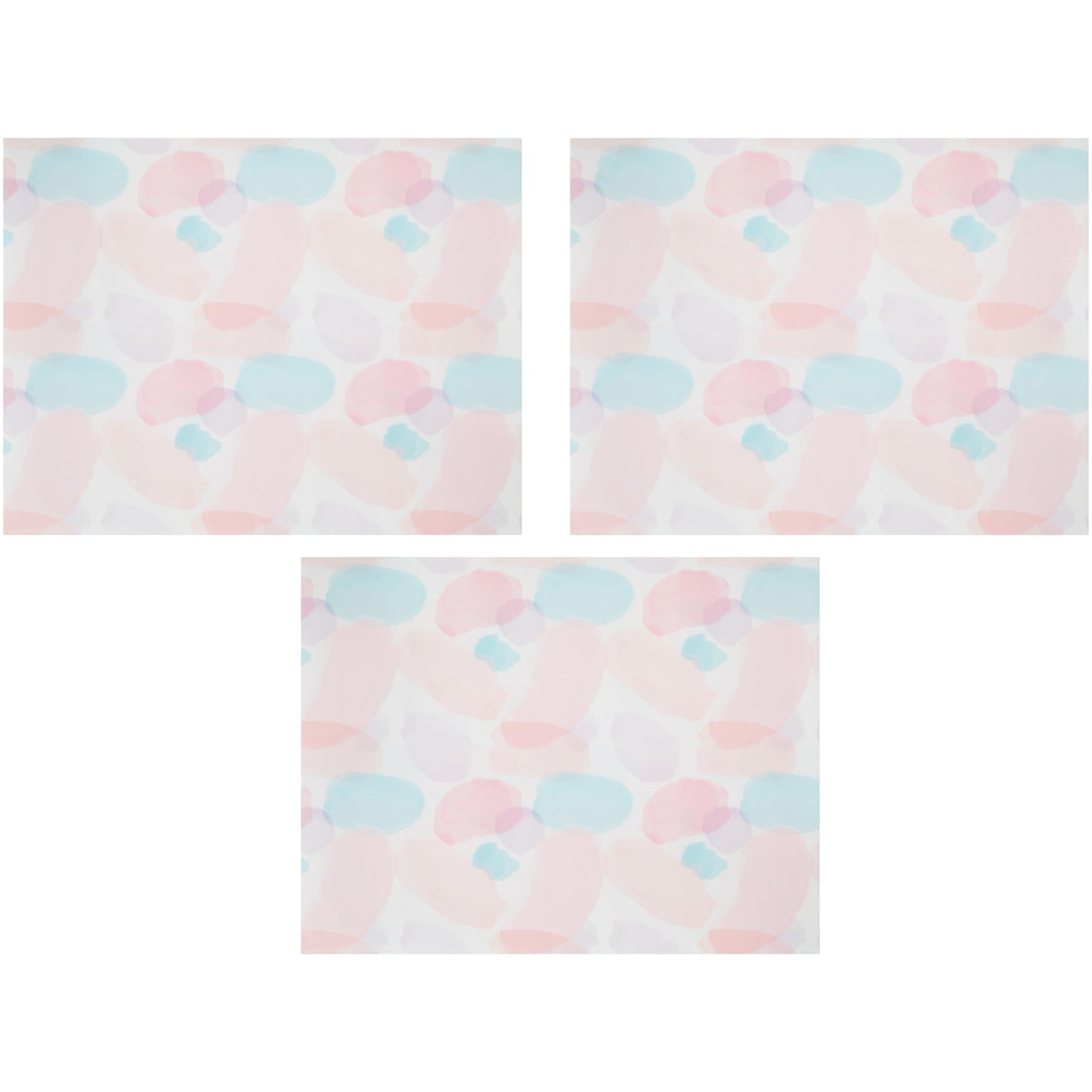 The Gift Wrap Company Ombre Spots Gift Wrapping Paper Sheet 30x23 Multicolor 3pc