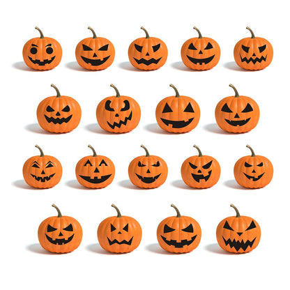 Calidum Halloween Pumpkin Decorating Stickers 18 Sheets Black Kids Craft