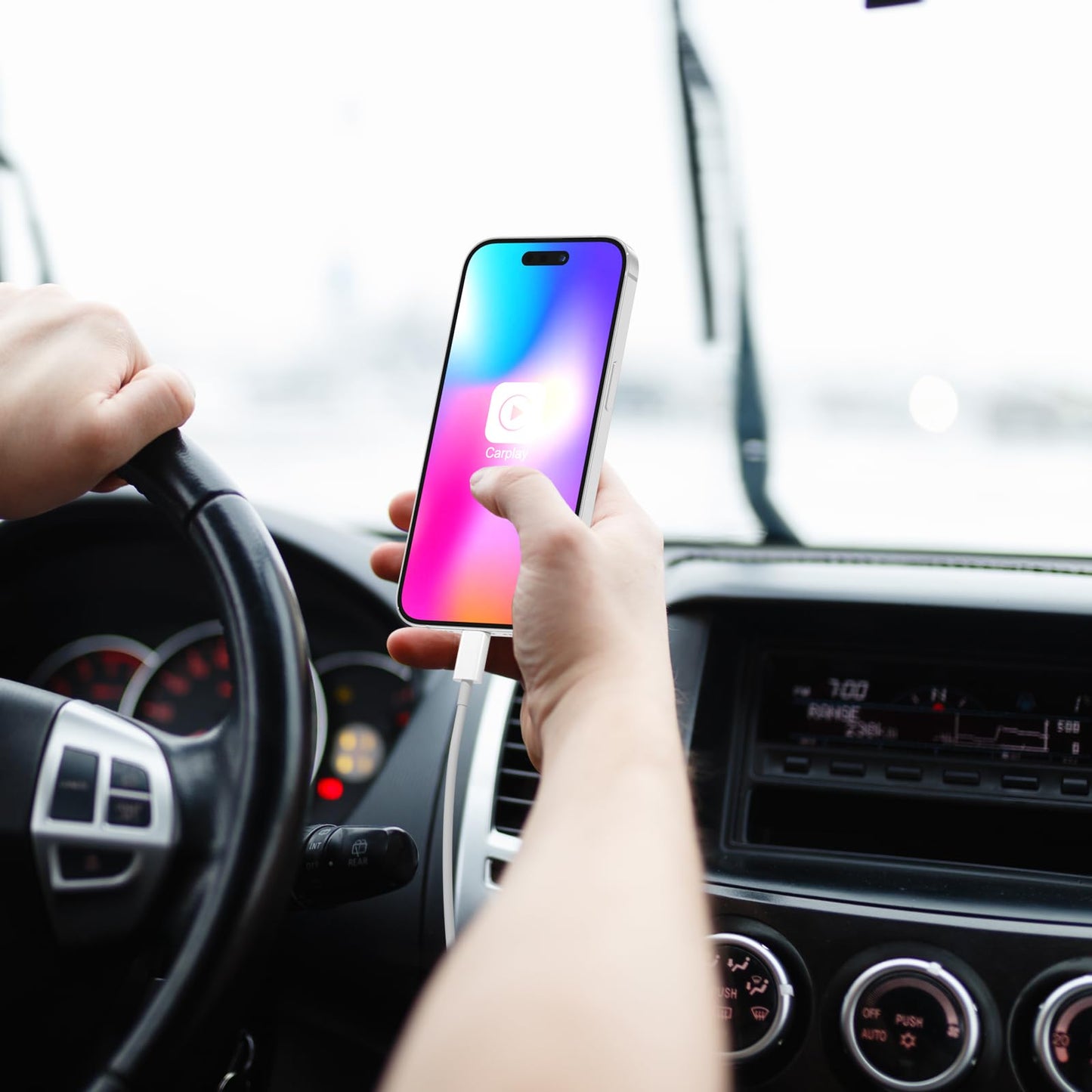 Eettvekd Carplay USB A Cable Compatible iPhone 14 13 12 3FT