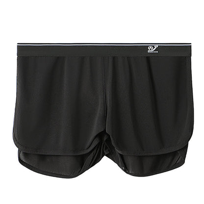 Ice Silk Mesh Pajama Pants Quick-drying Sports Fitness Hip Lifting Men's Shorts
