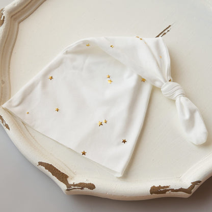 Zeroest Newborn Photography Wraps with Gold Stars Navy Size Crib