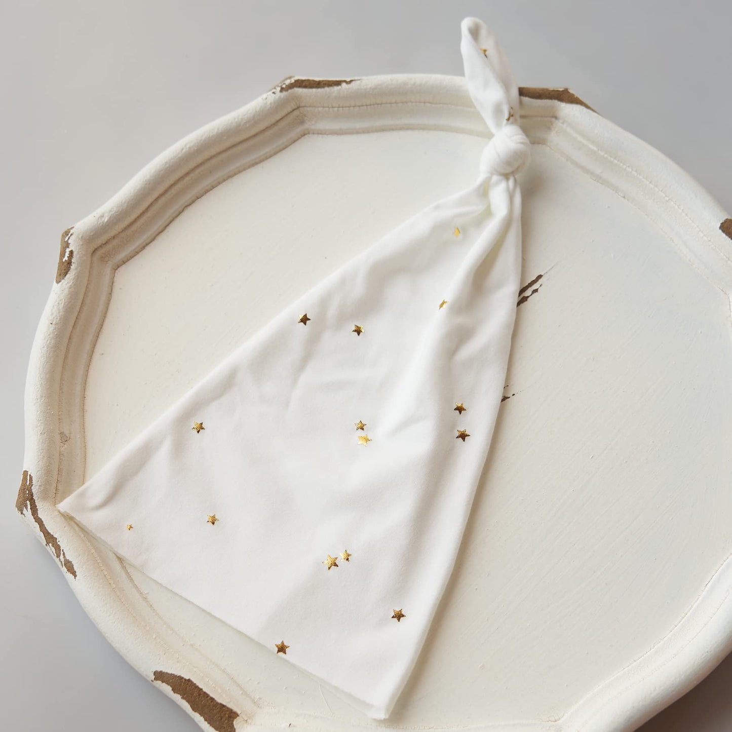 Zeroest Newborn Photography Wraps with Gold Stars Navy Size Crib