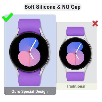 Apbands Silicone Sport Strap for Samsung Galaxy Watch 40-46mm Size 20mm