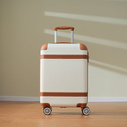 Hardshell Luggage Sets 3 Piece double spinner 8 wheels Suitcase with TSA Lock Lightweight 20''24''28'' White + ABS