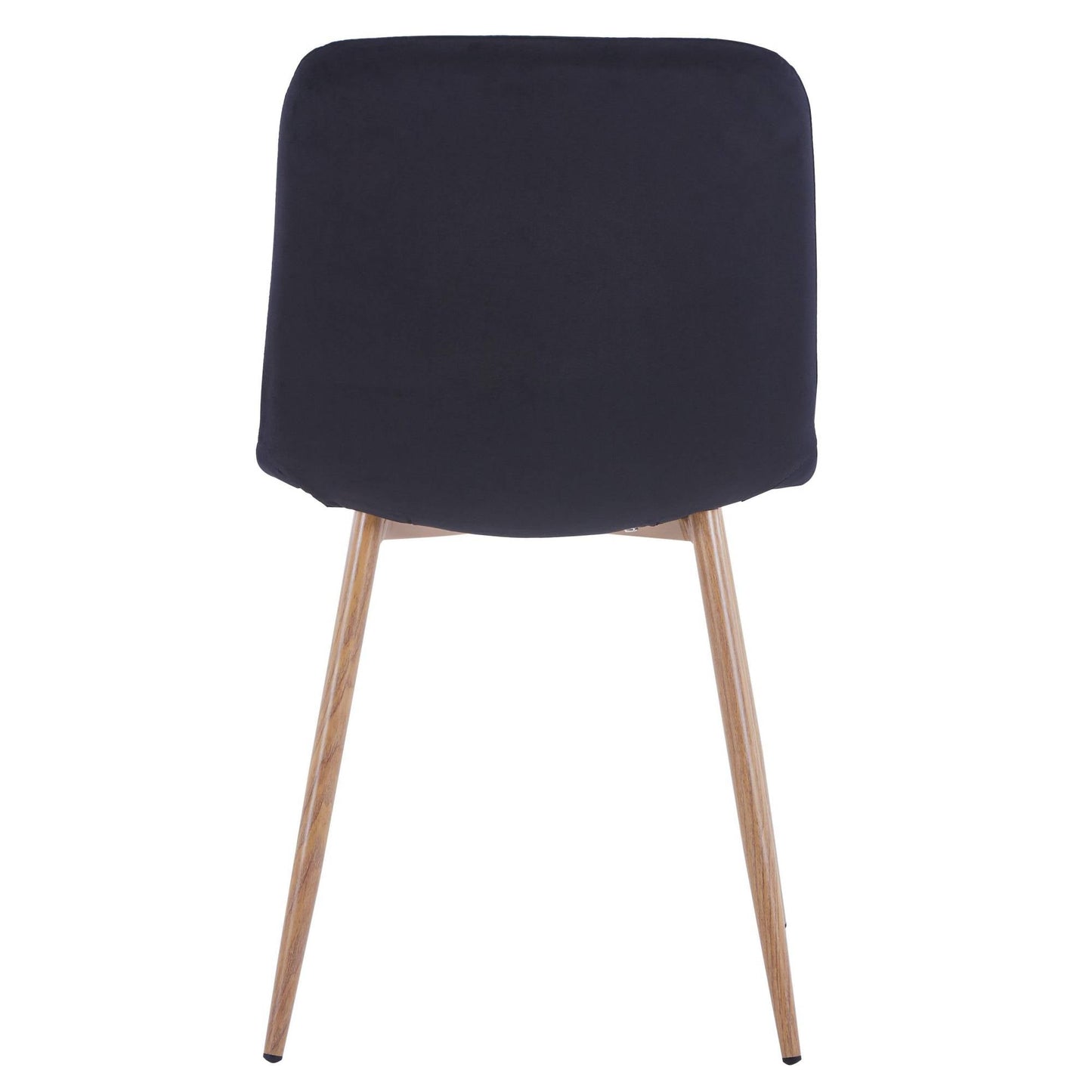 Dining Chair 4PCS（BLACK）Modern style New technology Suitable for restaurants cafes taverns offices