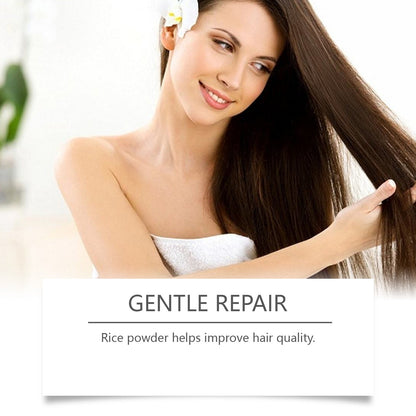 Rice Wash Water Hair Care Oil Repair Hair End Moisturizing Hair Natural Fluffy, Smooth And Glossy Hair Care Essential Oil