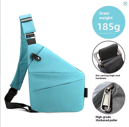Men's Lightweight Nylon Crossbody Bag