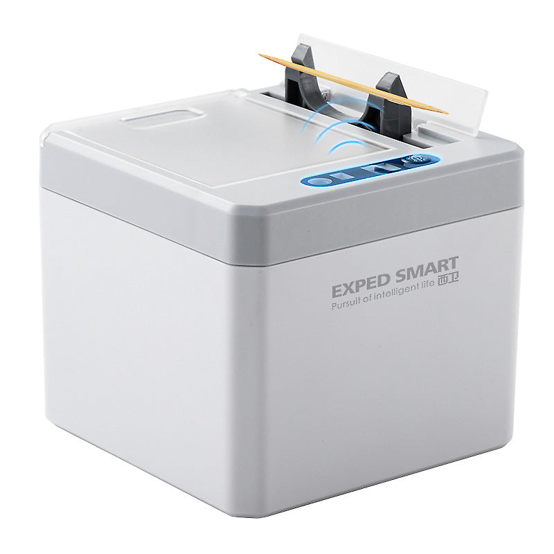 Can sense toothpick box, fully automatic innovation, home restaurant toothpick machine, hotel automatic electric pop-up toothpick cylinder