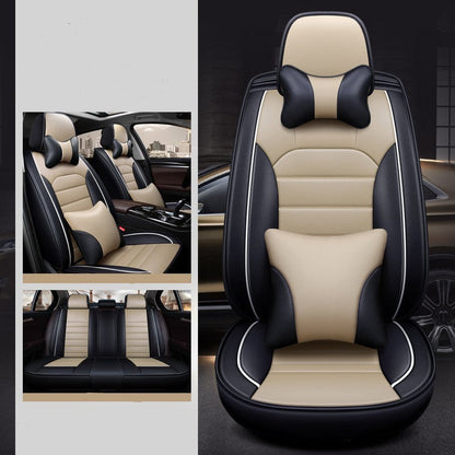 Universal All-Season Leather Seat Cushion