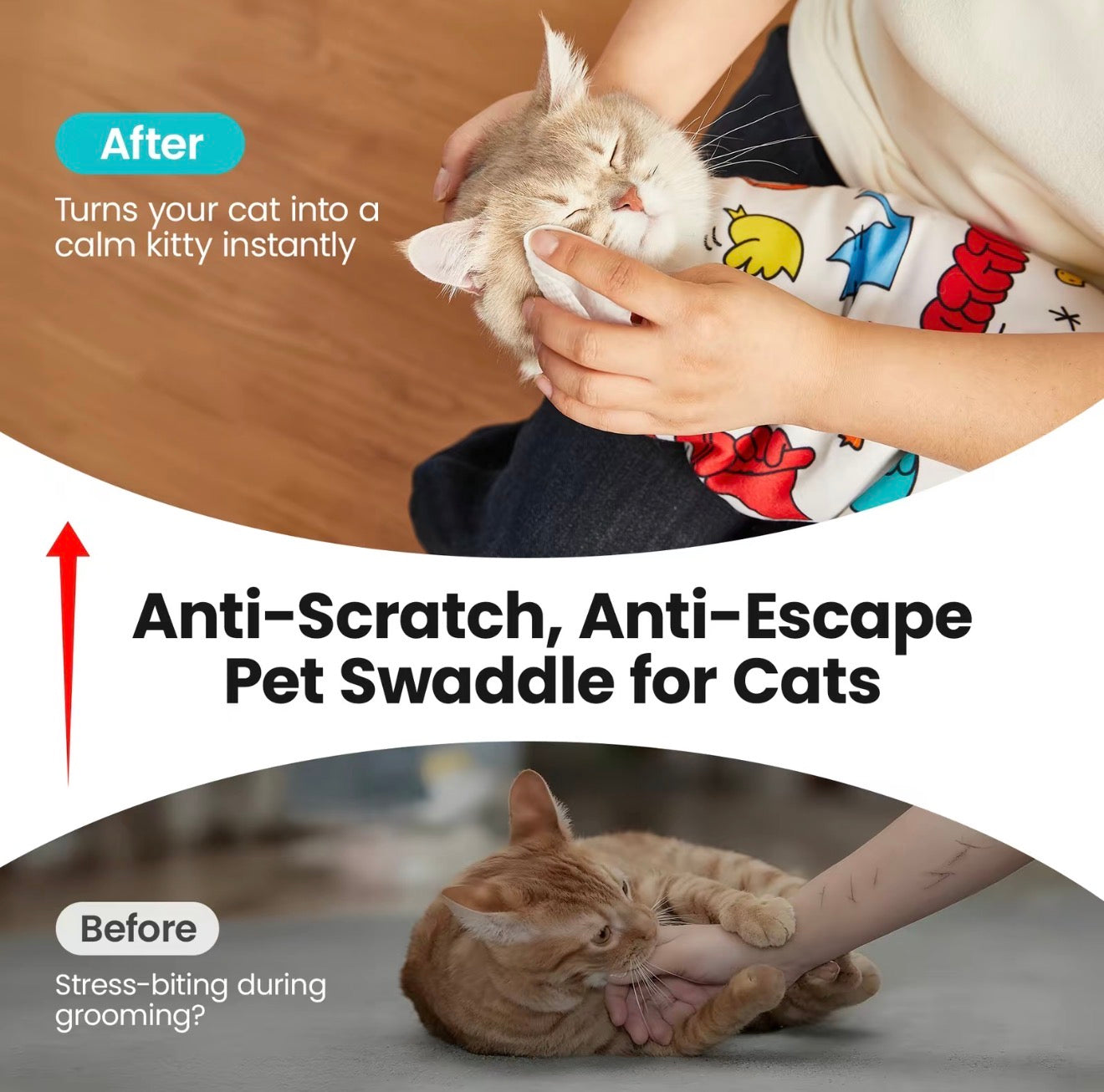 CatCalm Grooming Wrap