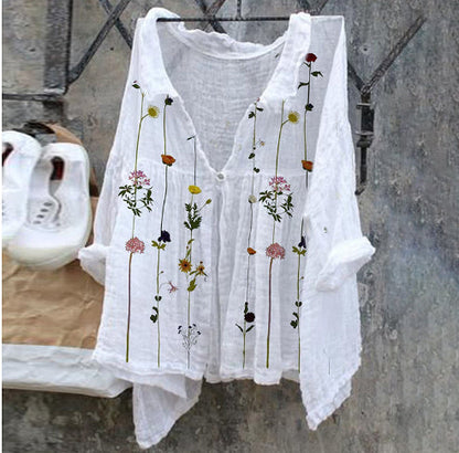 Amazon Cross-Border Avatar Print Women's Shirt