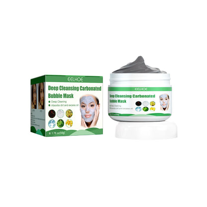 Clean And Apply Bubble Mask, Moisturizing Apply Removing Blackhead And Pimple Oxygen Cleansing Mud Mask