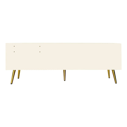 Modern Shoe Storage Bench with Hidden Storage and Upholstered Cushions for Bedside, Living Room and Entryway ((Antique White)
