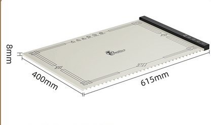 Silicone food insulation hot dish board, home folding multifunctional intelligent constant temperature heating table