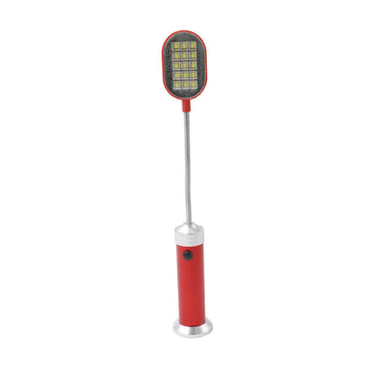 LED Flashlight Flexible 1 Mode Aluminum Desk Light Lamp 15 LED  With Magnet Torch Perfect Companion Light