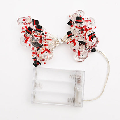 Christmas Snowman Decorative String Lights