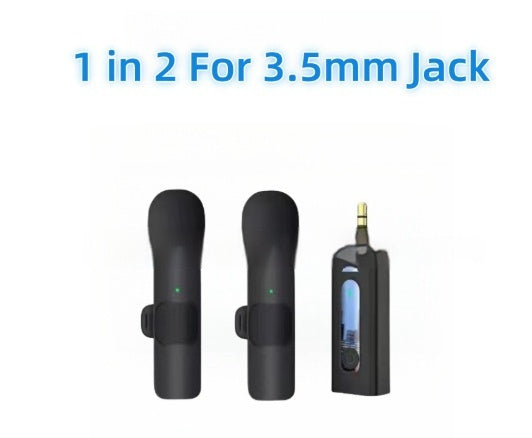 Wireless Lavalier Microphone Drag Two Outdoor