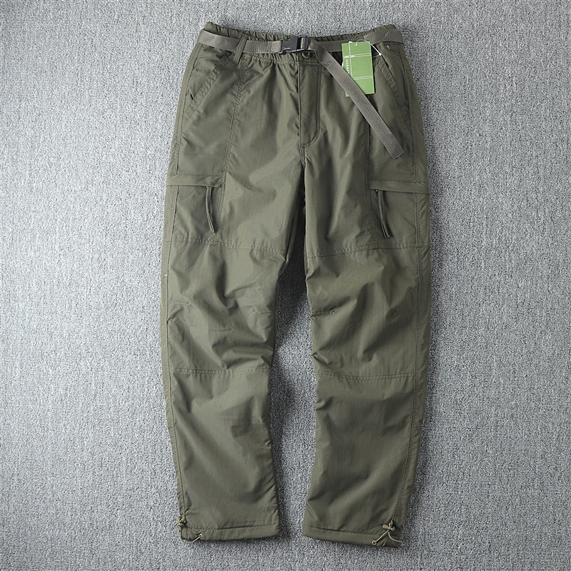 Windproof Waterproof Men's Straight Winter Pants