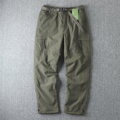 Windproof Waterproof Men's Straight Winter Pants