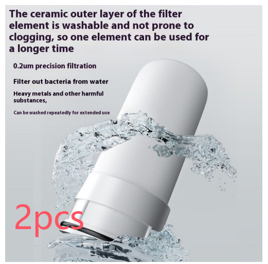 Installation-free Faucet Water Purifier Purification Direct Drink Front Filter Household One Machine Two
