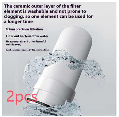 Installation-free Faucet Water Purifier Purification Direct Drink Front Filter Household One Machine Two