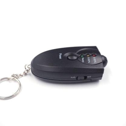 Mini Professional Digital Breathalyzer Key Chain Alcohol Tester Alcohol Breath Analyze Tester with flashlight