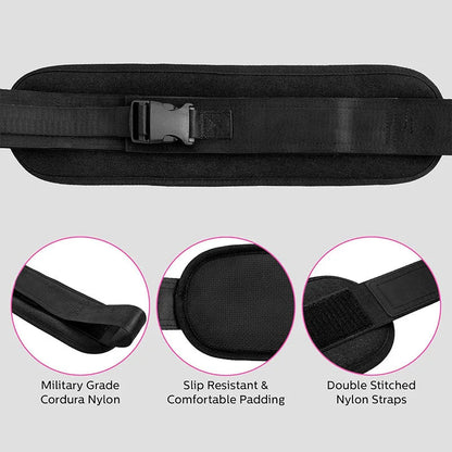 Hip bridge weight-bearing belt hip push hip training belt