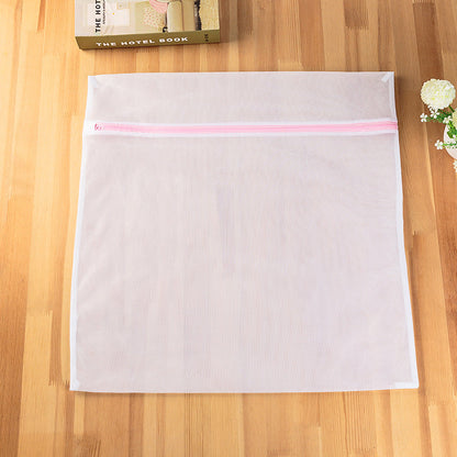 7Pcs Laundry Bags Pink Zipper Fine Mesh Clothes Protection Laundry Bag For Washing Machine Dirty Clothes Storage Washing Bag Set