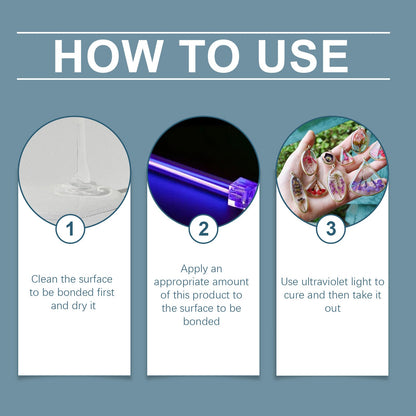 Resin Glue, High Transparent Resin Drop Glue Diy Hand-Made Shadowless Glue Quick Dry Drop Glue