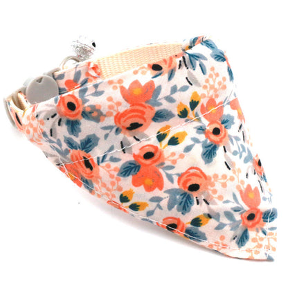 Pet Bandana Pet Collar Daisy Small Floral Sunflower Triangle Scarf for Cats and Dogs
