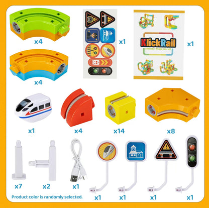 TrackBlaze Flex Train Set