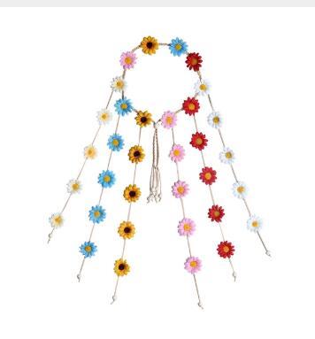 Bohemian Daisy Flower Headband