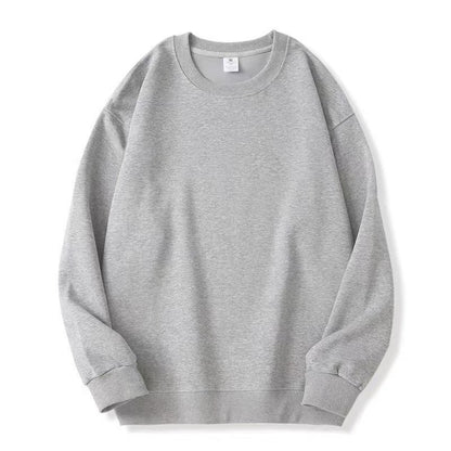 Japanese Basic Style Round Neck Sweater For Men