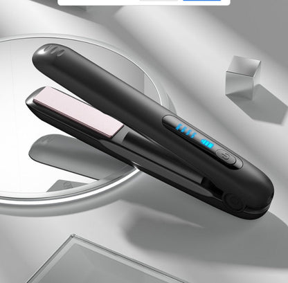 Portable Wireless 2-in-1 Hair Straightener & Curler