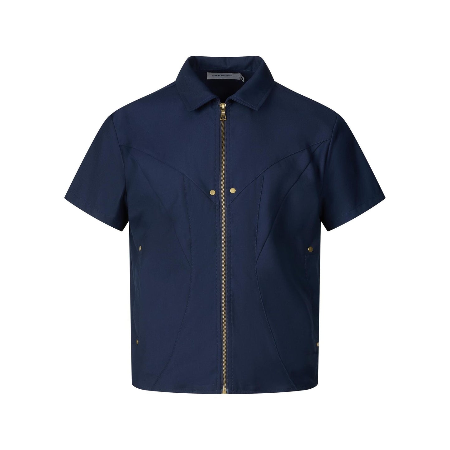 Short sleeved shirt men's loose shirt