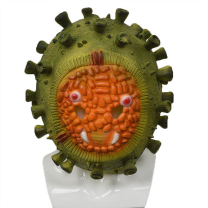 Halloween virus latex headgear