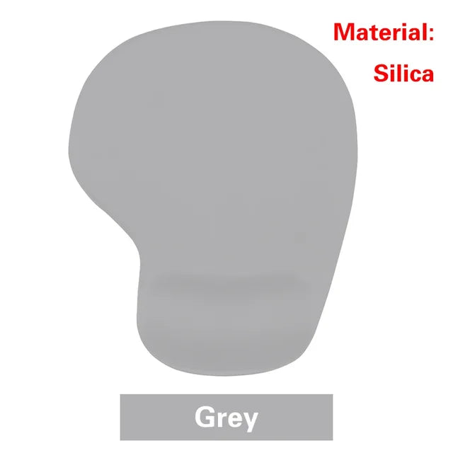 Wrist Mousepad With Gel Mouse Pad With Wrist Rest Pc Gamer Anti-Slip Gaming Laptops Keyboard Accessories Drop Shipping
