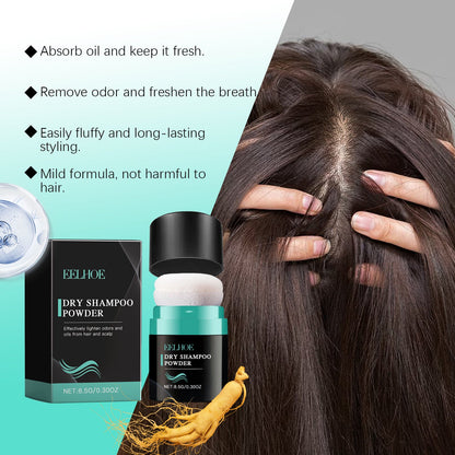 Dry Cleaning Hair Volumizing Powder Lazy Refreshing Oil Control Volumizing Powder Bangs Styling Leave-In Dry Powder