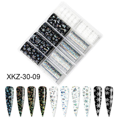 Butterfly Laser Star Nail Transfer Paper