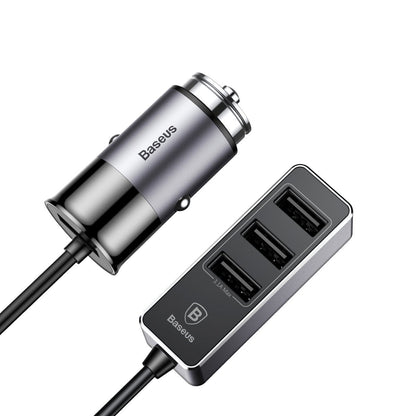 Baseus 4 USB Multi Expander Car Charger 5.5A 4 Port Fast Car Charger Adapter