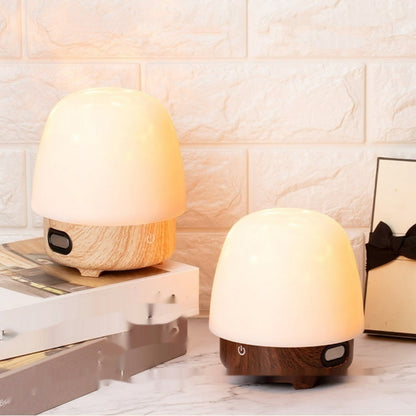 Dynamic Water Ripple Bluetooth Audio Simple Walnut Bedside Atmosphere Table Lamp