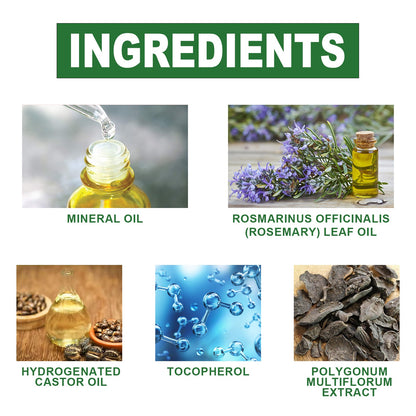 Rosemary Hair Care Essential Oil Repair Split End Dry Hair, Nourish And Smooth Hair Care Oil