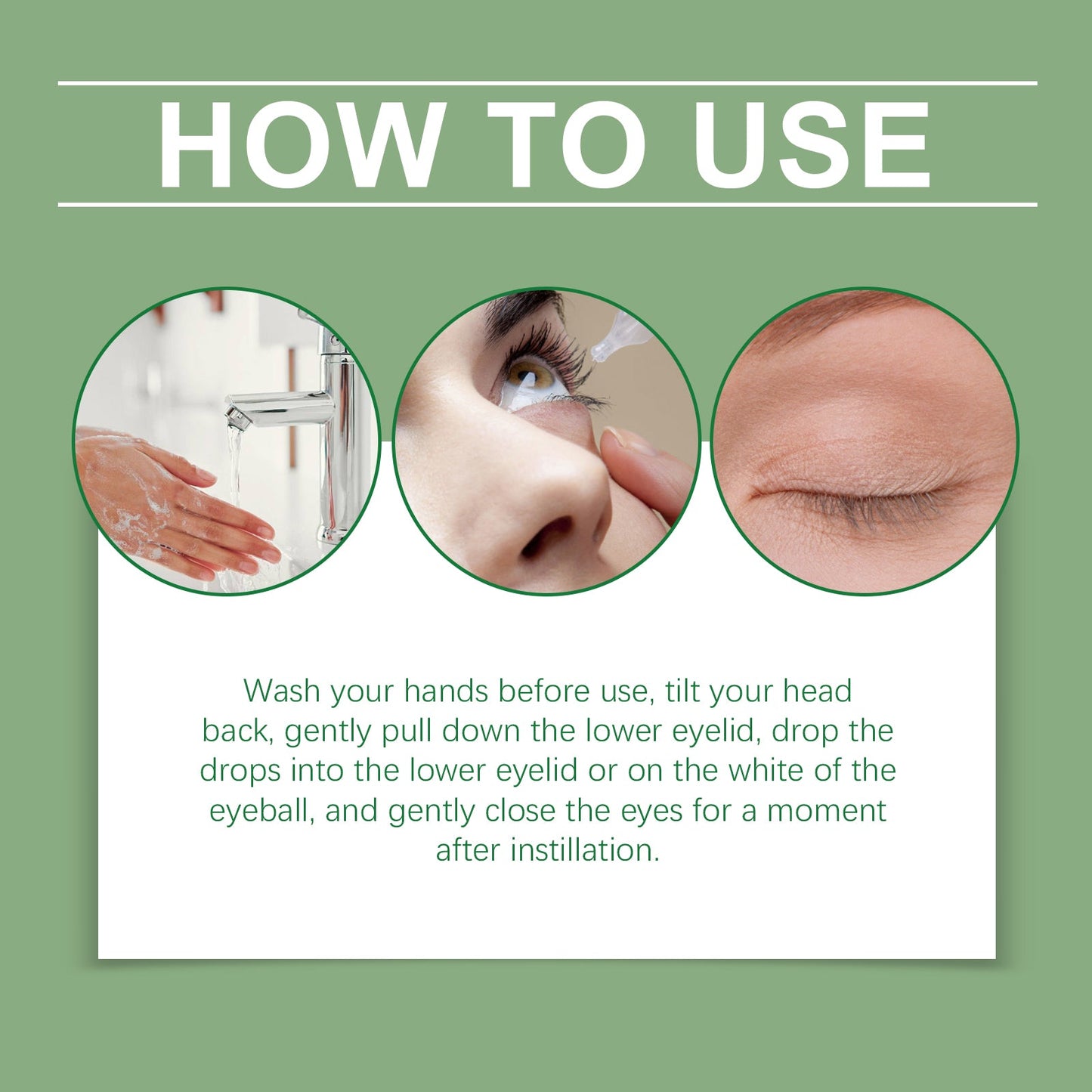 Eye Care Drops Hydrating Moisturizing Gentle Moisturizing Soothing Eye Skin Care Drops
