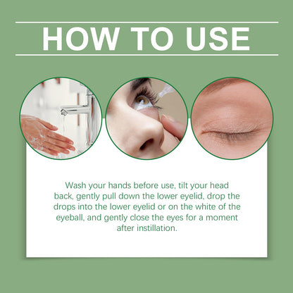 Eye Care Drops Hydrating Moisturizing Gentle Moisturizing Soothing Eye Skin Care Drops