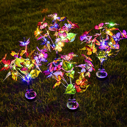 Solar Butterfly Courtyard Light Led