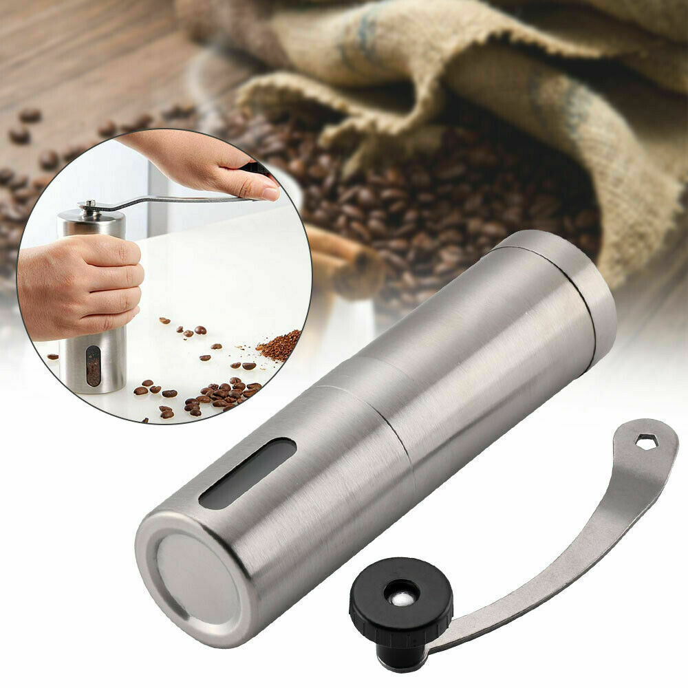 Portable Manual Coffee Grinder Stainless Steel Ceramic Burr